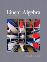 AW linear algebra and its applications 4th 