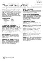 5 5 5 the gold rush of 1849 TG 