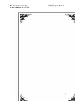 Phụ gia thực phẩm và xu hướng sử dụng trong tương lai