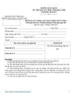 Đề  đa HSG casio 8 huyện vĩnh lộc 2016 2017 