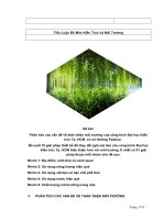 10 GIẢI PHÁP ĐỂ TRƯỜNG HỌC THÂN THIỆN MÔI TRƯỜNG