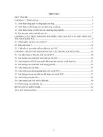 Nghiên cứu cấu trúc, tính chất xúc tác zeolit y và ứng dụng trong phản ứng cracking xúc tác lọc hóa dầu