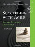 AW succeeding with agile software development using scrum 