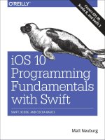 OReilly iOS 10 programming fundamentals with swift 