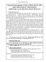 SKKN Tăng Cường Hứng Thú Học Môn Lịch Sử Thpt Thông Qua Các Phương Pháp Tích Cực