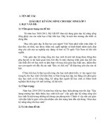 skkn GIÁO dục kĩ NĂNG SỐNG CHO học SINH lớp 3