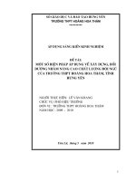 SKKN Biện Pháp Áp Dụng Về Xây Dựng, Bồi Dưỡng Nhằm Nâng Cao Chất Lượng Đội Ngũ Trường THPT Hoàng Hoa Thám, Hưng Yên