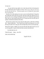 Phân công lao động theo giới trong gia đình nông thôn hiện nay – trường hợp nghiên cứu tại xã hoằng hải, huyện hoằng hóa, tỉnh thanh hóa 