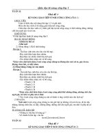 Giáo dục kĩ năng sống ở lớp 5 