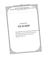 GIÁO án TÍCH hợp tâm lý và kỹ NĂNG GIAO TIẾP KHÁCH DU LỊCH 