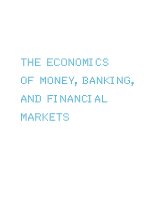 The economics of MOney banking and FInancial
