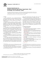 ASTM A 249  - 08 Standard Specification for Welded Austenitic Steel Boiler, Superheater, Heat Exchanger, and Condenser Tubes