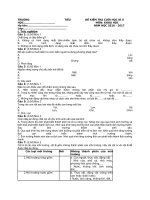 Đề thi khoa học lớp 5 năm 20162017 theo thông tư 22