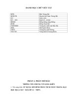 Sáng kiến kinh nghiệm sử dụng mô hình phân tích swot trong dạy học địa lí kt   xh lớp 12