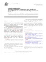 ASTM A 182M  - 12a Standard Specification for Forged or Rolled AlloySteel Pipe Flanges...