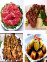 Các hiện tượng hư hỏng trong thực phẩm