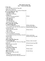 giáo án thực hành kỹ năng sống lớp 4 