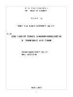 Chuỗi giá trị toàn cầu ngành hàng chè và sự tham gia của việt nam