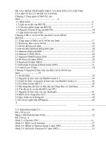 PHÂN TÍCH KIẾN TRÚC và NGUYÊN lý làm VIỆC của bộ VI xử lý 64 BIT của INTEL 