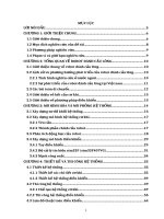 NGHIÊN cứu, THIẾT kế và CHẾ tạo ROBOT ĐÁNH cầu LÔNG