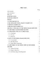 KHẢO sát và TÍNH TOÁN KIỂM NGHIỆM hệ THỐNG PHANH XE MITSUBISHI GRANDIS