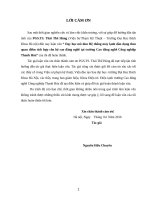 Dạy học mô đun hệ thống máy lạnh dân dụng theo quan điểm tích hợp cho hệ cao đẳng nghề tại trường cao đẳng nghề công nghiệp thanh hóa