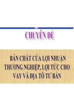 BÀI GIẢNG điện tử KINH tế CHÍNH TRỊ   bản CHẤT của lợi NHUẬN THƯƠNG NGHIỆP, lợi tức CHO VAY và địa tô tư bản CHỦ NGHĨA