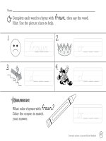 Level i reading   writing journal manuscrip wk301ms extra 