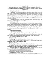 BÀI GIẢNG CHI TIẾT KINH tế CHÍNH TRỊ   CHUYÊN đề KINH tế NÔNG THÔN TRONG THỜI kỳ QUÁ độ lên CHỦ NGHĨA xã hội ở nước TA