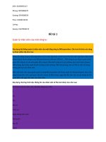 bài tập lớn KTLT xây dựng mô hình