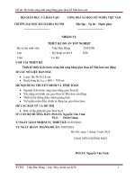 Thiết kế thiết bị đo bước sóng ánh sáng bằng giao thoa kế mai ken sơn động