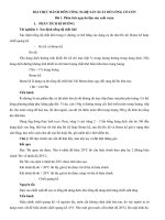 bài thực hành môn công nghệ sản xuất đồ uống có cồn