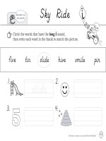 Level i reading   writing journal manuscrip wk301ms long i 