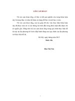 Nghiên cứu mức sẵn lòng chi trả cho thu gom và xử lý chất thải rắn của hộ nông dân ở thị trấn tứ kỳ, huyện tứ kỳ, tỉnh hải dương