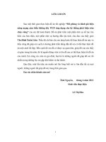 Mô phỏng và đánh giá hiệu năng mạng cảm biến không dây WSN ứng dụng cho hệ thống phát hiện sớm cháy rừng 