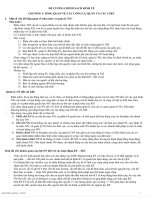 Đề cương ôn tập chính sách kinh tế