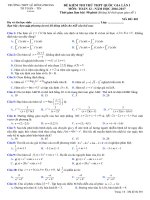 De thi thu truong THPT le hong phong 