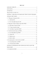 Nghiên cứu tính năng bảo mật trong SNMP version 2 và xây dựng chương trình mô phỏng 