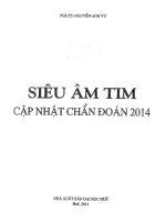 SIÊU ÂM TIM CẬP NHẬT CHẨN ĐOÁN 2014