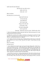 de thi tuyen sinh vao lop 10 mon ngu van truong thpt chuyen nguyen hue