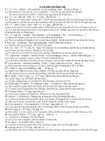 Cấu trúc tiếng anh lớp 8 thông dụng nhất