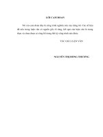 Mức độ hài lòng của khách hàng khi sử dụng dịch vụ tại ngân hàng nông nghiệp và phát triển nông thôn việt nam   chi nhánh sao đỏ   thực trạng và giải pháp 