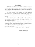 Khảo sát tình hình chăn  nuôi và dịch bệnh trên đàn lợn tại xã tân tiến, chương mỹ, hà nội 