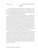 Nghiên cứu quy trình bảo quản tôm tươi bằng các thành phần có bản chất tự nhiên 