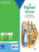 The pilgrims first year (social studies) 