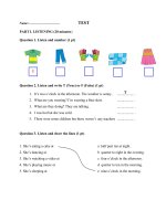 final test for english 5