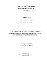 Đánh giá khả năng cung cấp lân của đất trên một số vùng trồng rau màu trọng điểm ở Đồng bằng Sông Cửu Long