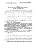 Đề án Ban Chấp hành Huyện Đoàn