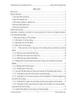 Đánh giá thực trạng sử dụng vốn lưu động tại công ty TNHH trí tuệ nhân tạo trong giai đoạn từ năm 2013   2015 