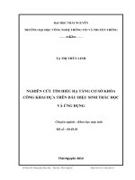 Nghiên cứu tìm hiểu hạ tầng cơ sở khoa công khai dựa trên dấu hiệu sinh trắc học và ứng dụng